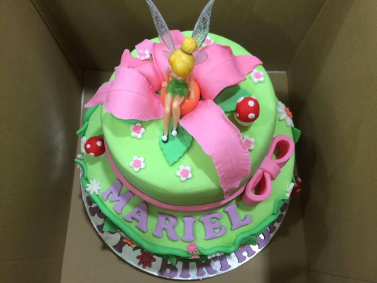 Tinker Bell Theme Cake